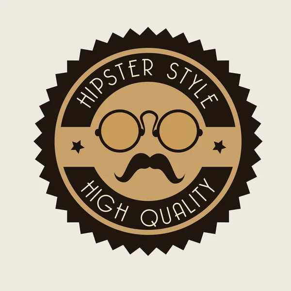 Illustration de design Hipster . — Image vectorielle