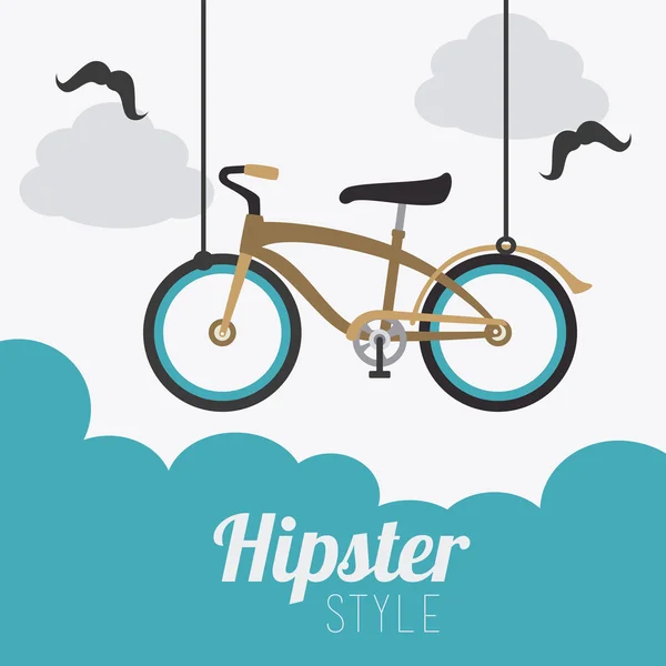 Hipster design illustration. — Stock vektor