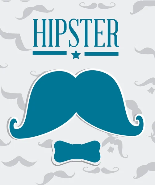 Illustration zum Hipster-Design. — Stockvektor