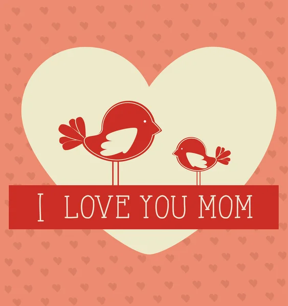 Mother day ontwerp — Stockvector