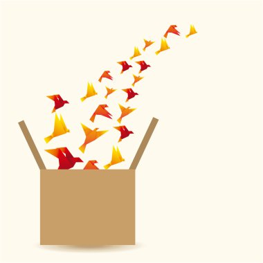 Hayvan soyut tasarım