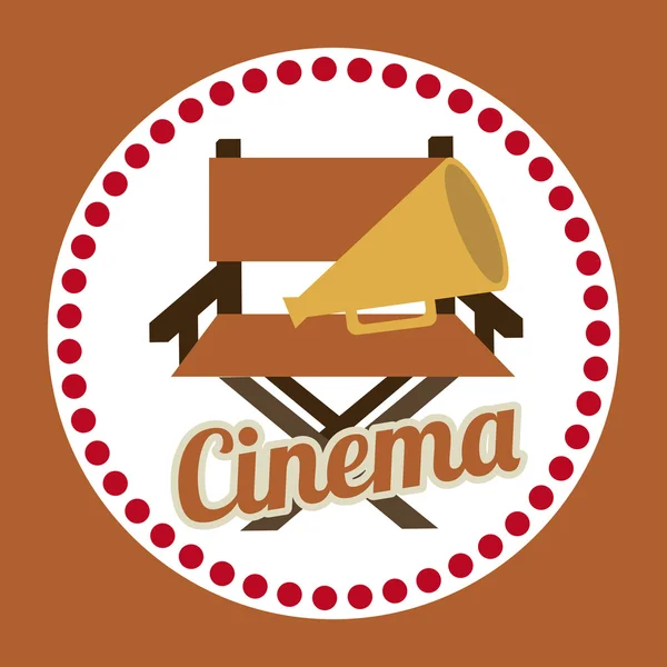 Cine diseño de películas — Vector de stock