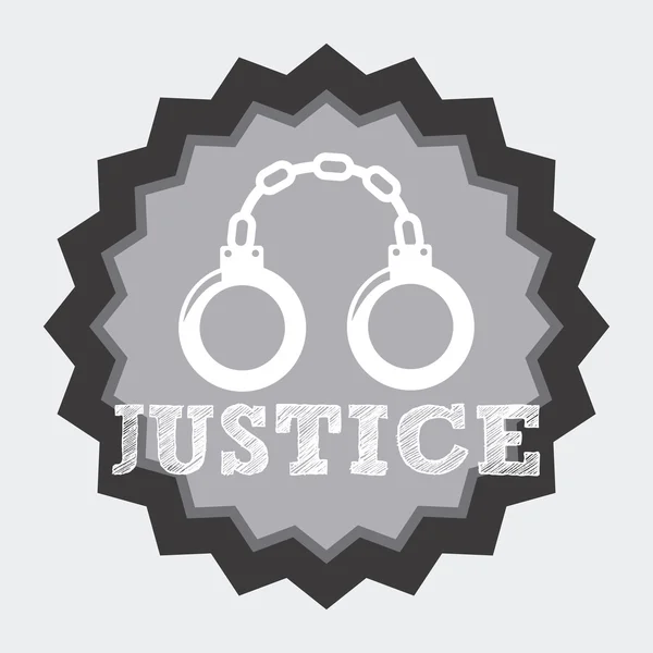 Entwurf für Gerechtigkeitskonzept — Stockvektor