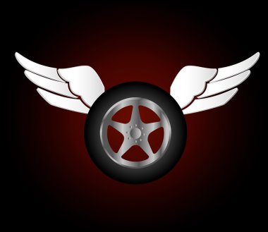 Lastik tasarım, vektör çizim.