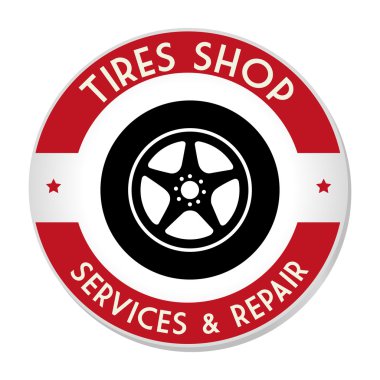 Lastik tasarım, vektör çizim.