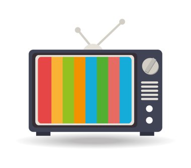 TV tasarım, vektör çizim.