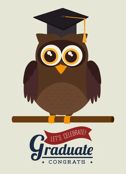 Diseño educativo, ilustración vectorial . — Vector de stock