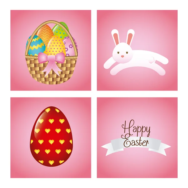 Happy easter — Stock Vector