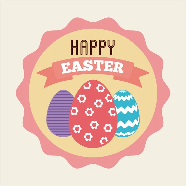 Happy easter — Stock Vector