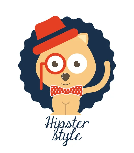 Hipster yaşam tarzı — Stok Vektör