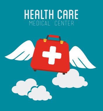 Tıbbi tasarım, vektör çizim.