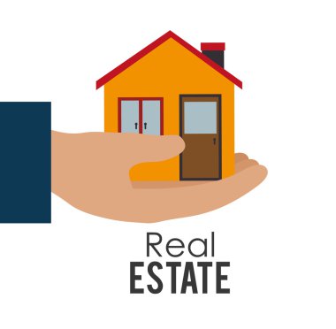 Gayrimenkul tasarımı, vektör çizim.