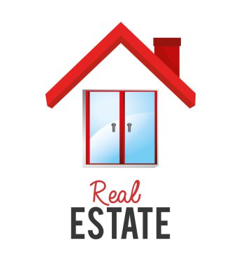 Gayrimenkul tasarımı, vektör çizim.