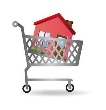 Gayrimenkul tasarımı, vektör çizim.