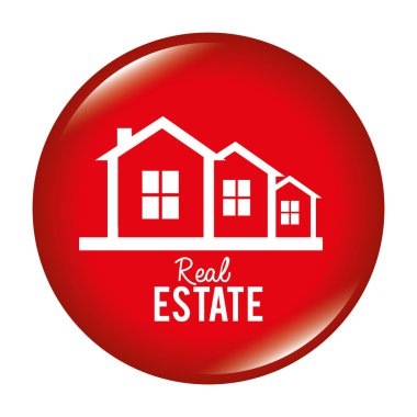 Gayrimenkul tasarımı, vektör çizim.