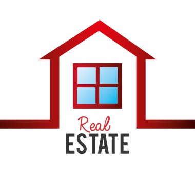 Gayrimenkul tasarımı, vektör çizim.