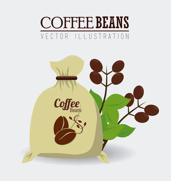 Kaffeedesign, Vektorillustration. — Stockvektor