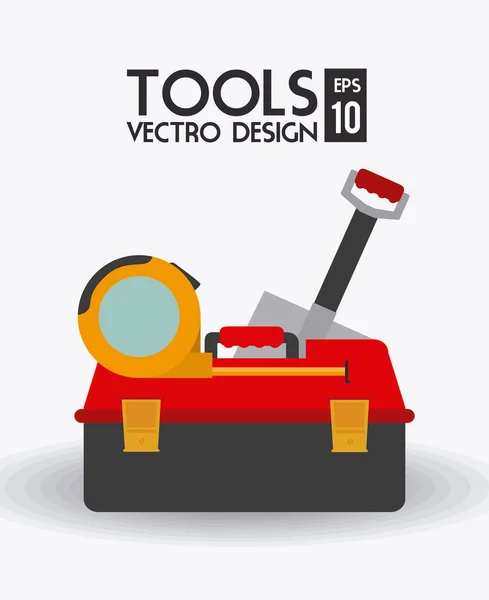 Tools design, vector illustration. — Stockový vektor