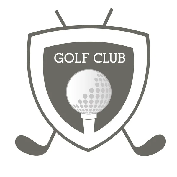 Diseño de golf, ilustración vectorial . — Archivo Imágenes Vectoriales