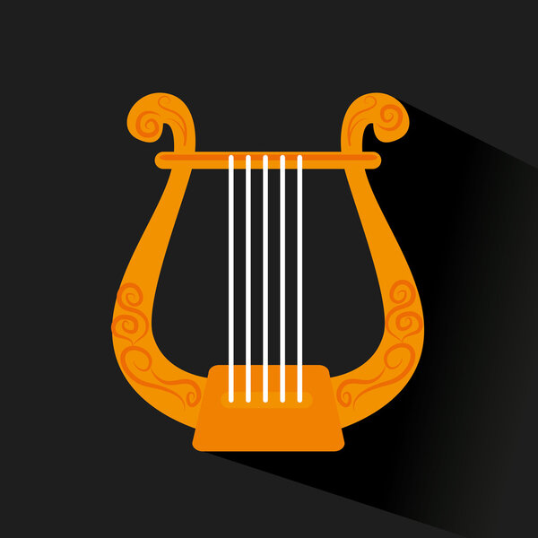 Music design, vector illustration.