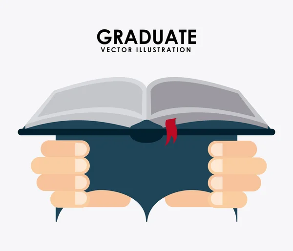 Graduation concept — Stock Vector