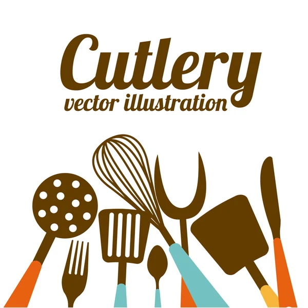 Concepto de cocina — Vector de stock