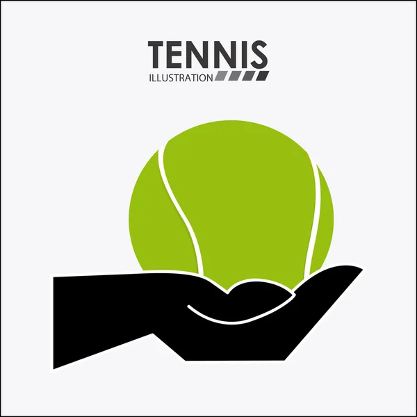 Sport tennis — Image vectorielle