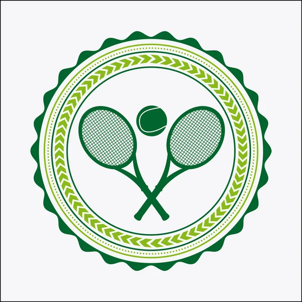 Sport di tennis — Vettoriale Stock