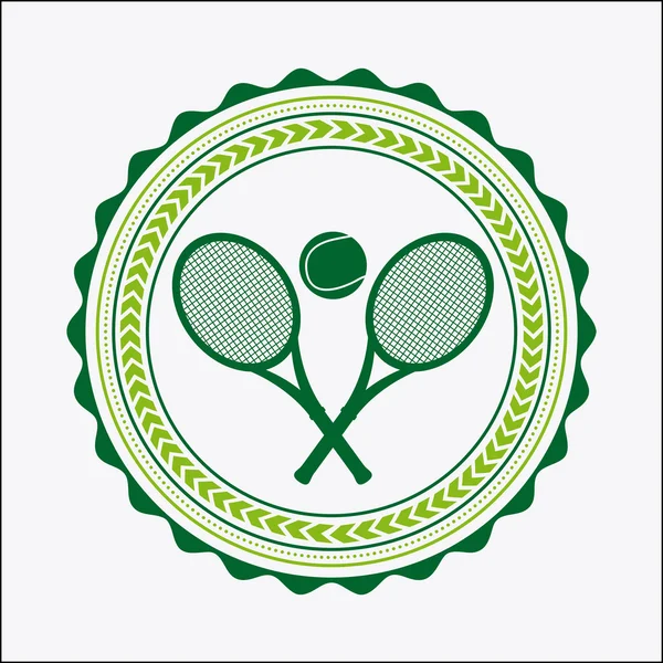 Tennis sport — Stock Vector