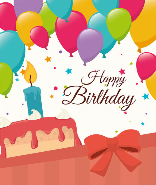 День рождения, векторная иллюстрация
.