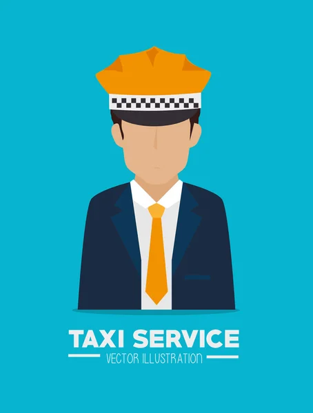 Taxi design, vector illustration. — Stock Vector