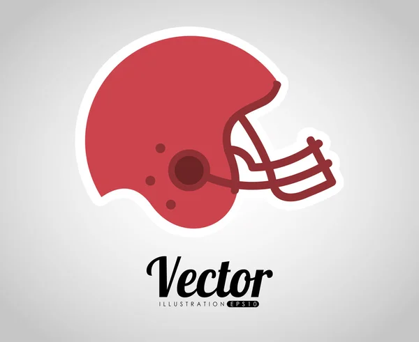 American football — Stock Vector