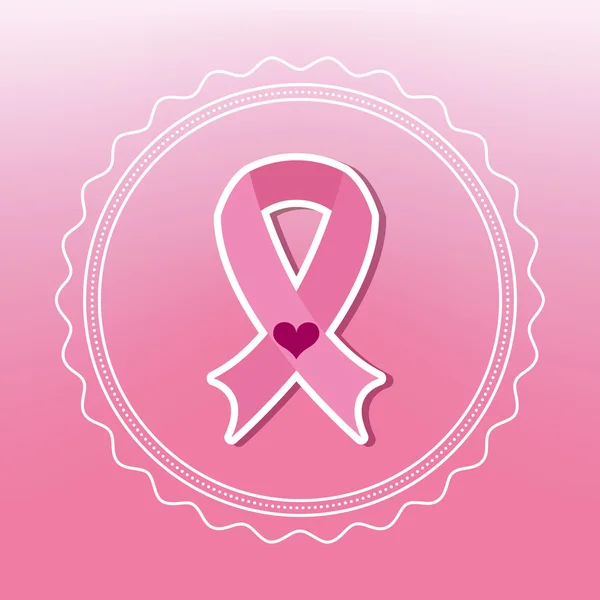 Cancro da mama —  Vetores de Stock