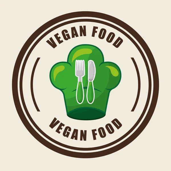 Comida vegana — Archivo Imágenes Vectoriales