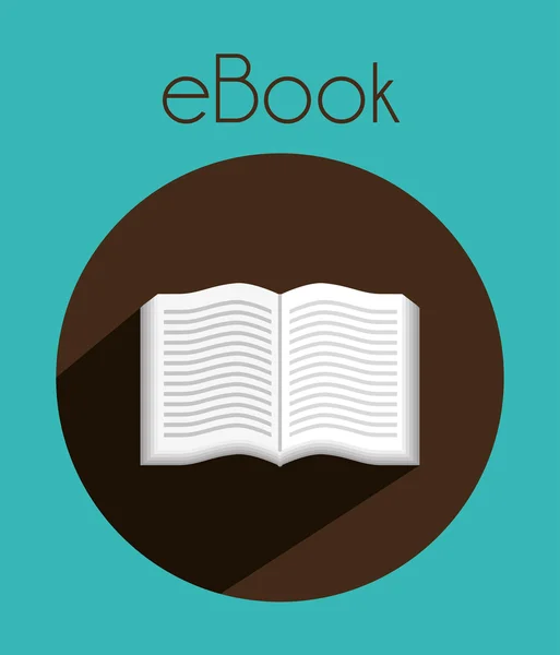 EBook-Symbol — Stockvektor