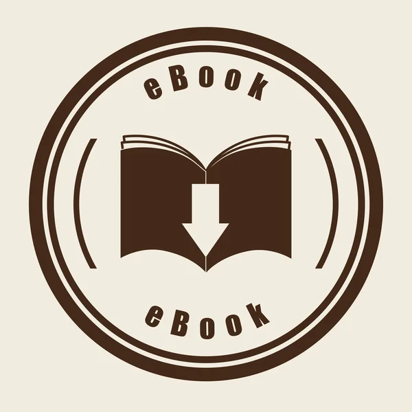 EBook simgesi — Stok Vektör