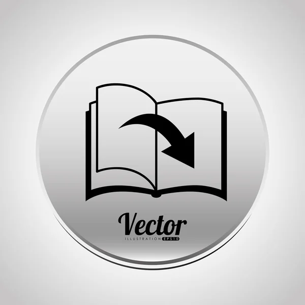 EBook-Symbol — Stockvektor