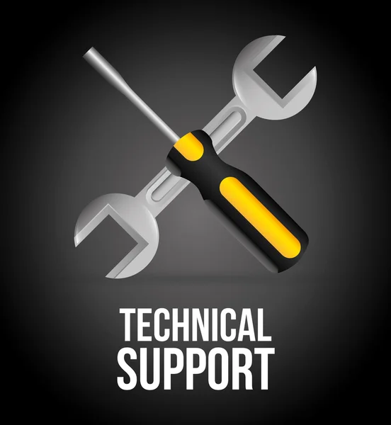 Technical support — Stock Vector