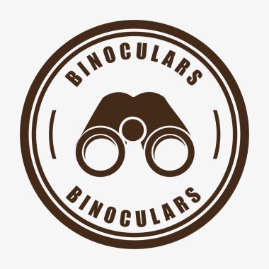 binoculars icon  clipart