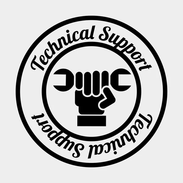 Technical support — Stock Vector