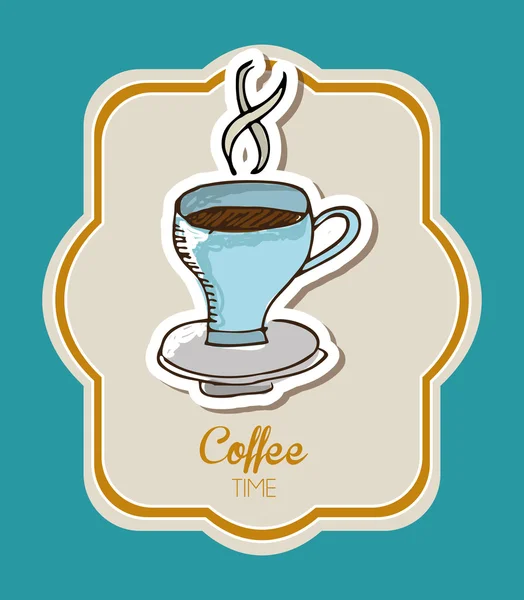 Hora del café — Archivo Imágenes Vectoriales