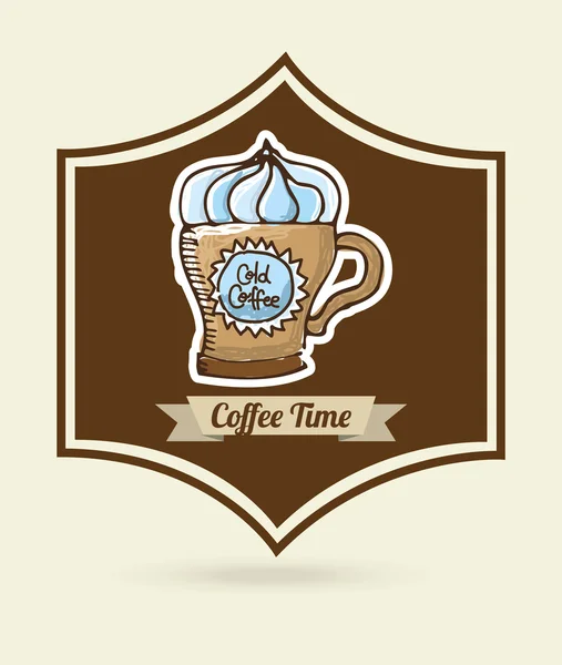 咖啡时间 — 图库矢量图片