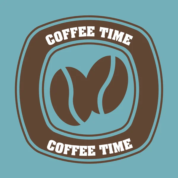 Hora del café — Vector de stock