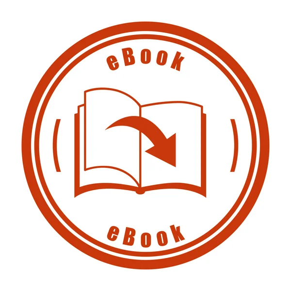 EBook pictogram — Stockvector