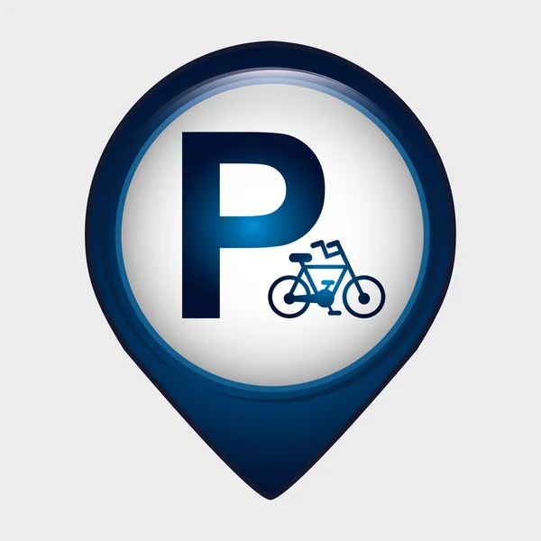 Parking teken — Stockvector