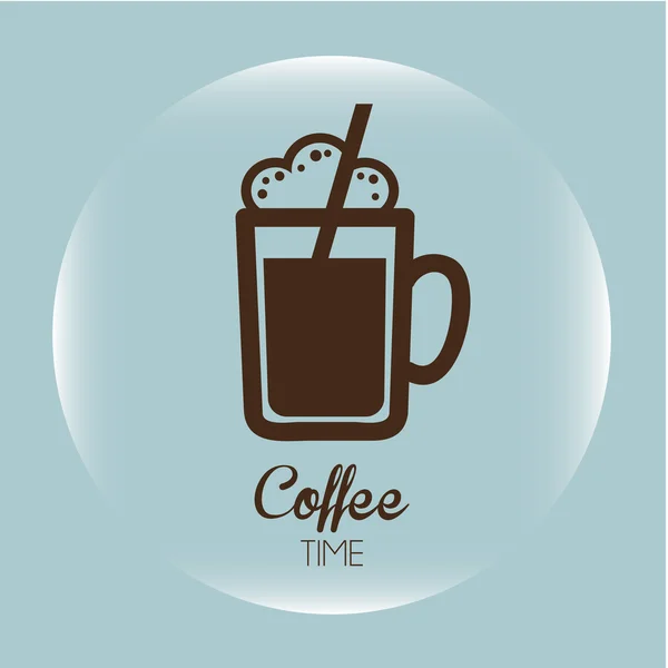 Hora del café — Vector de stock