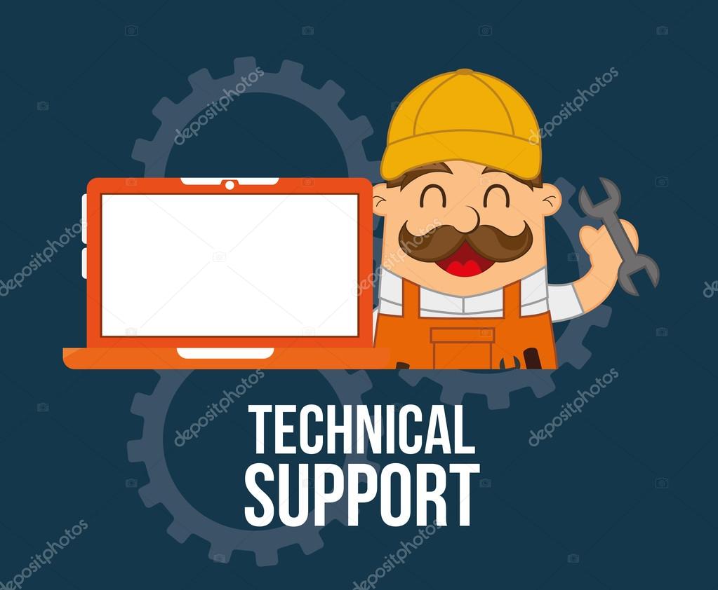 Computer support design Stock Vector Image by ©yupiramos #66343463 Computer support design Stock Vector Image by ©yupiramos #66343463