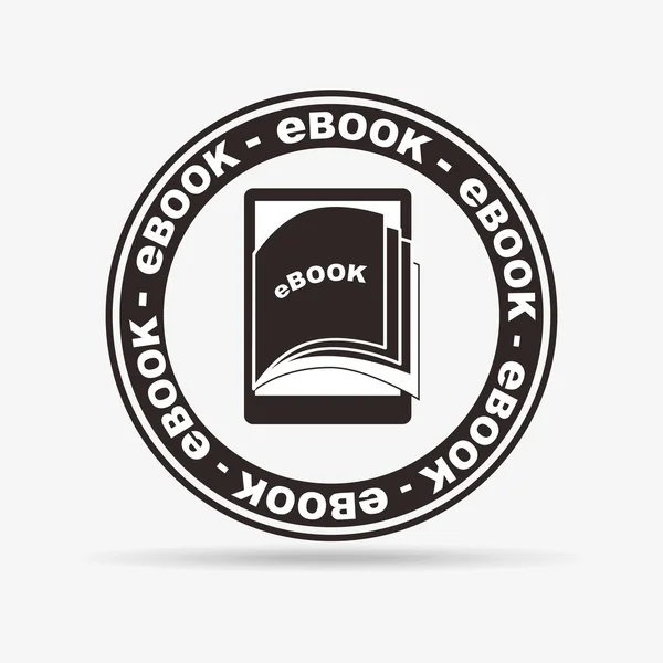 Progettazione di concept e-book — Vettoriale Stock