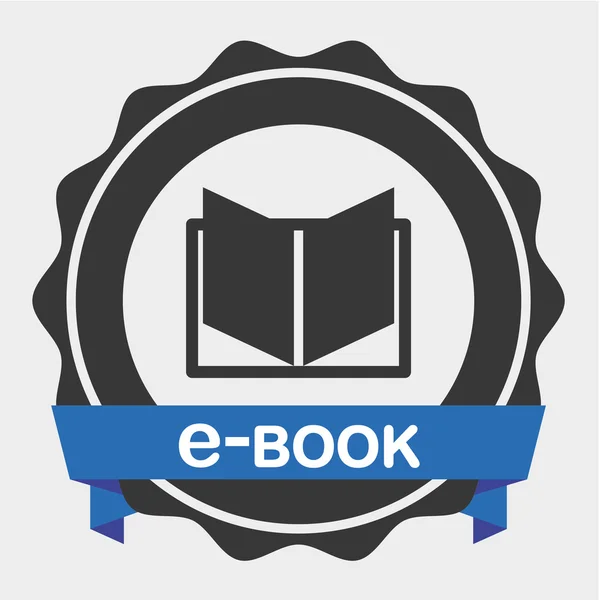 Progettazione di concept e-book — Vettoriale Stock