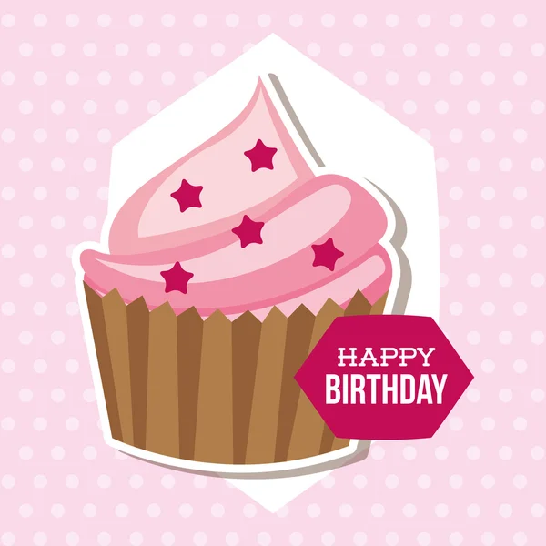 Happy birthday design — Stock Vector